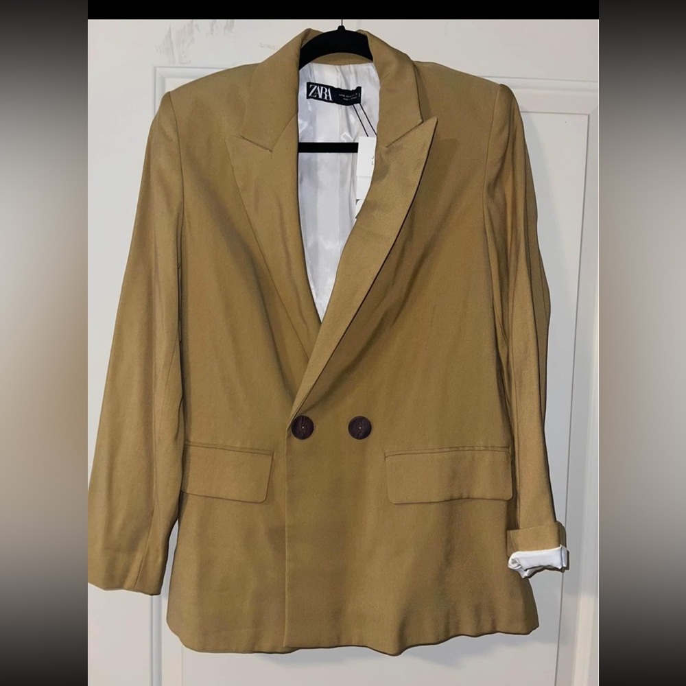 Brown Oversized Zara Jacket!